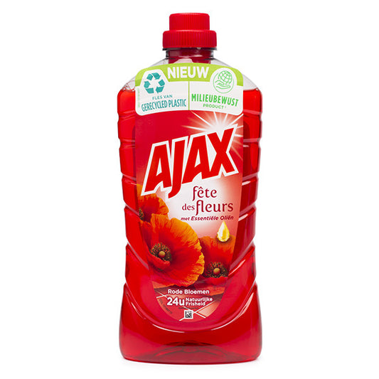 Ajax detergent universal pentru flori roșii - 1 litru