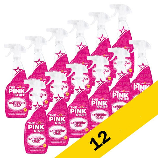 O Pink Stuff Espuma de Banho 750ml - 12 unidades