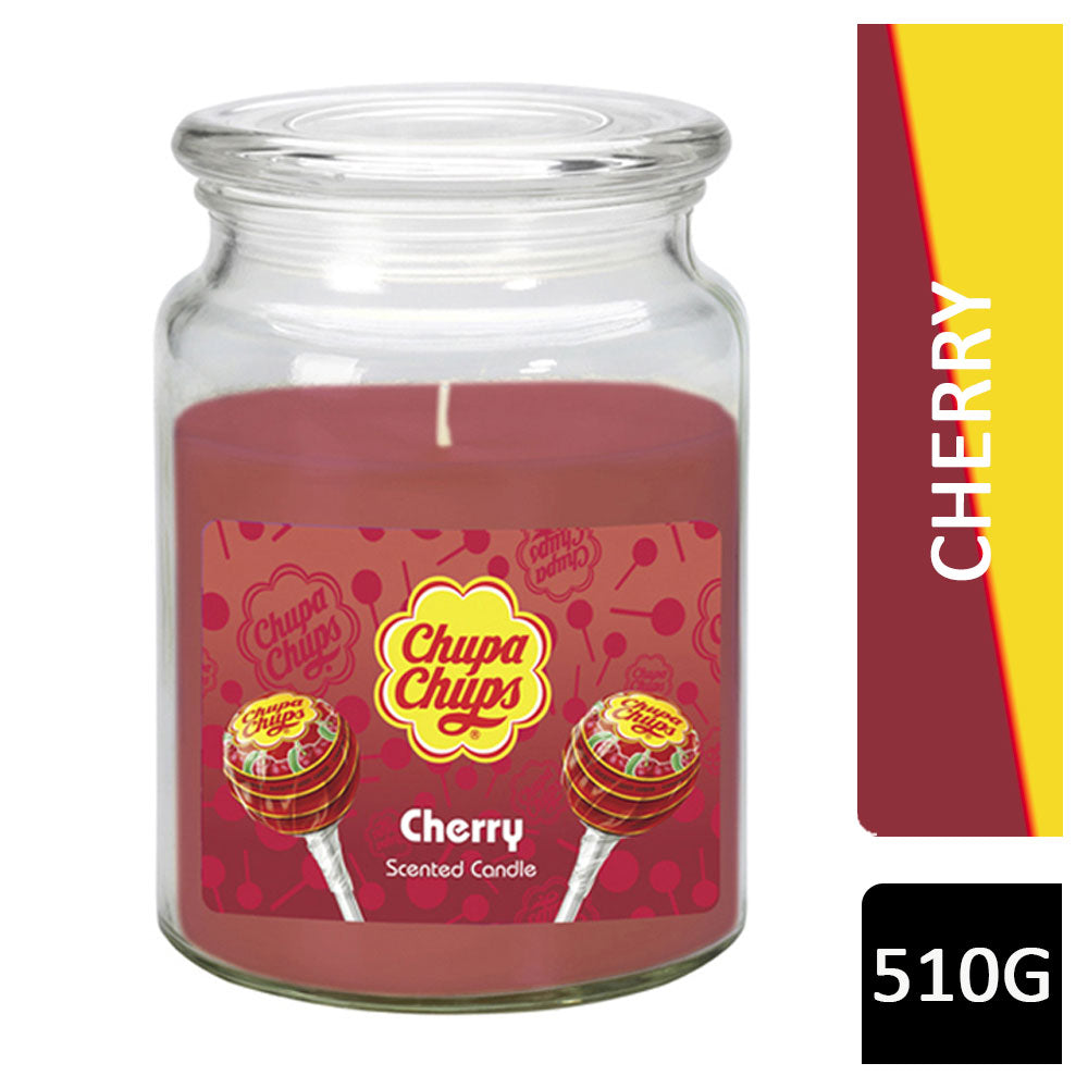 Chupa Chups vonná svíčka 510g - třešeň