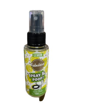 Fabulosa Spray & Poop Cytryna 60ml - Edycja Limitowana