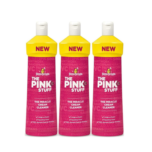 Stardrops O Pink Stuff Creme Limpeza - 3 Pacote