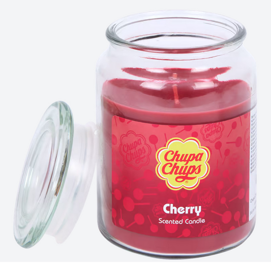 Vela Perfumada Chupa Chups 510g - Cereja