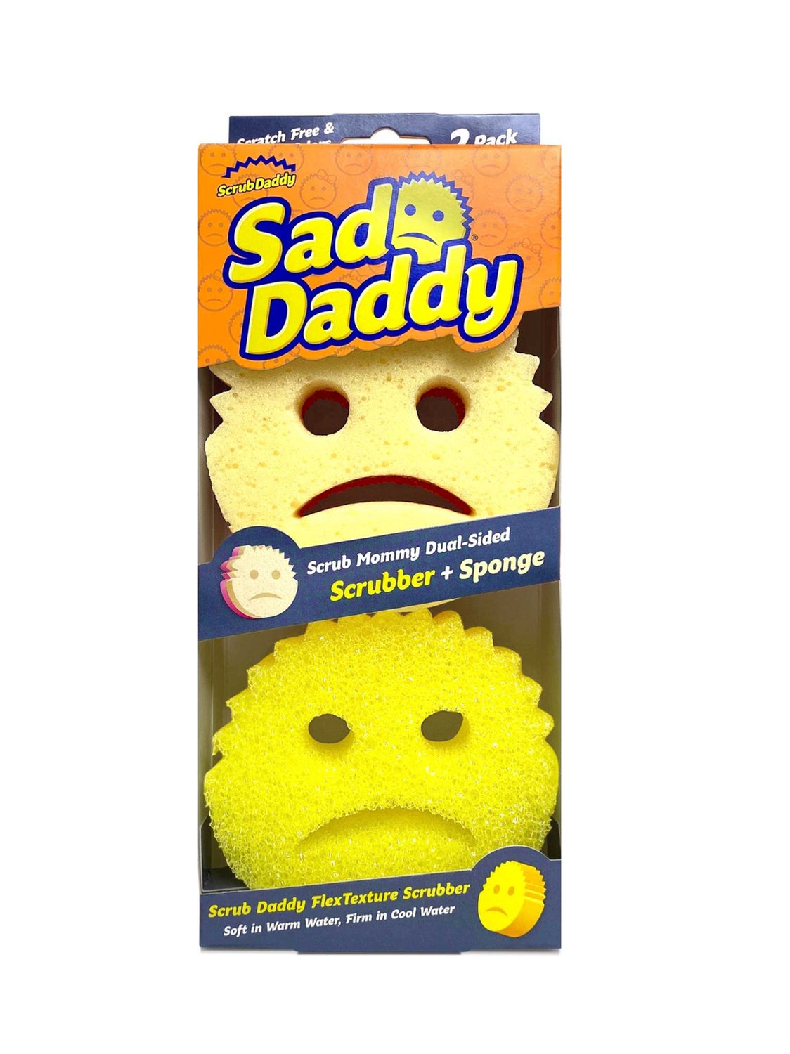 Smutný ocko - Scrub Daddy - Scrub mamička