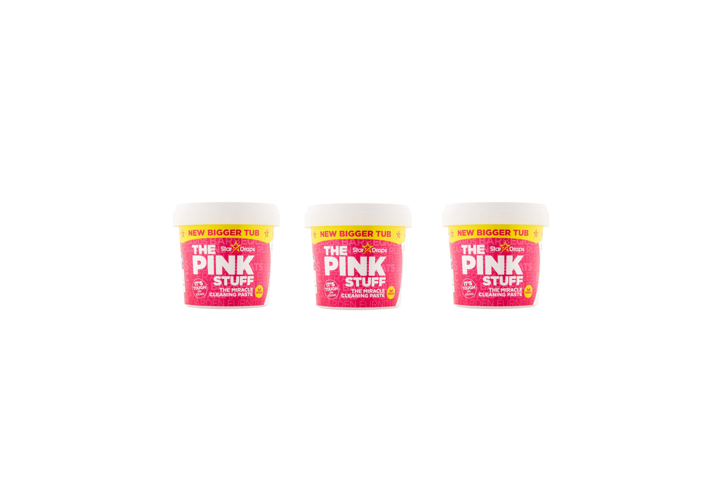 Stardrops The Pink Stuff - Čistiaca pasta 850 gram - 3 balenie