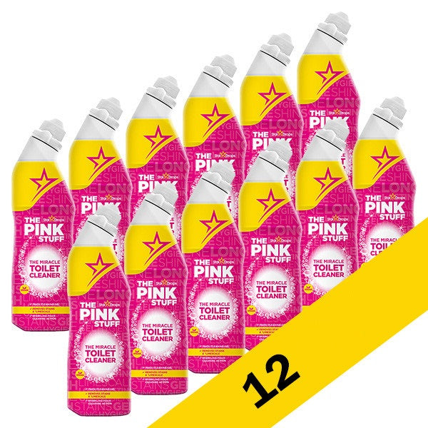 Gel de toaletă Pink Stuff 750ml - pachet de 12