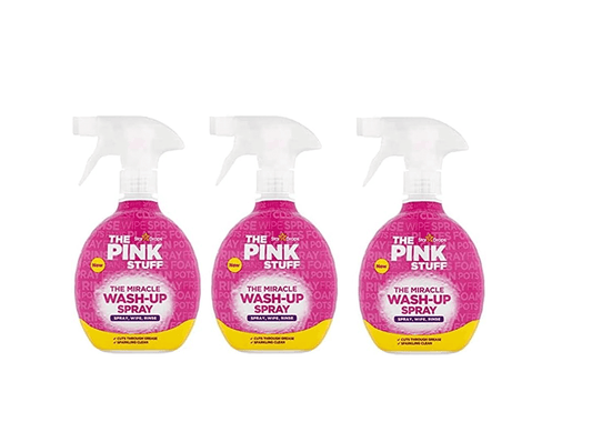 O Pink Stuff Spray de Limpeza 500ml 3 unidades