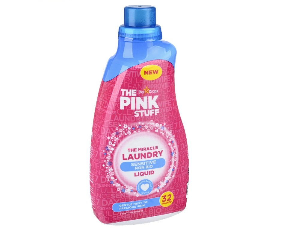 Le Pink Stuff Lessive Liquide Sensitive 30 dosettes