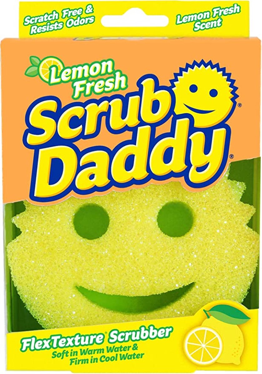 Scrub Daddy Лимонена свежест - Свеж аромат на лимон